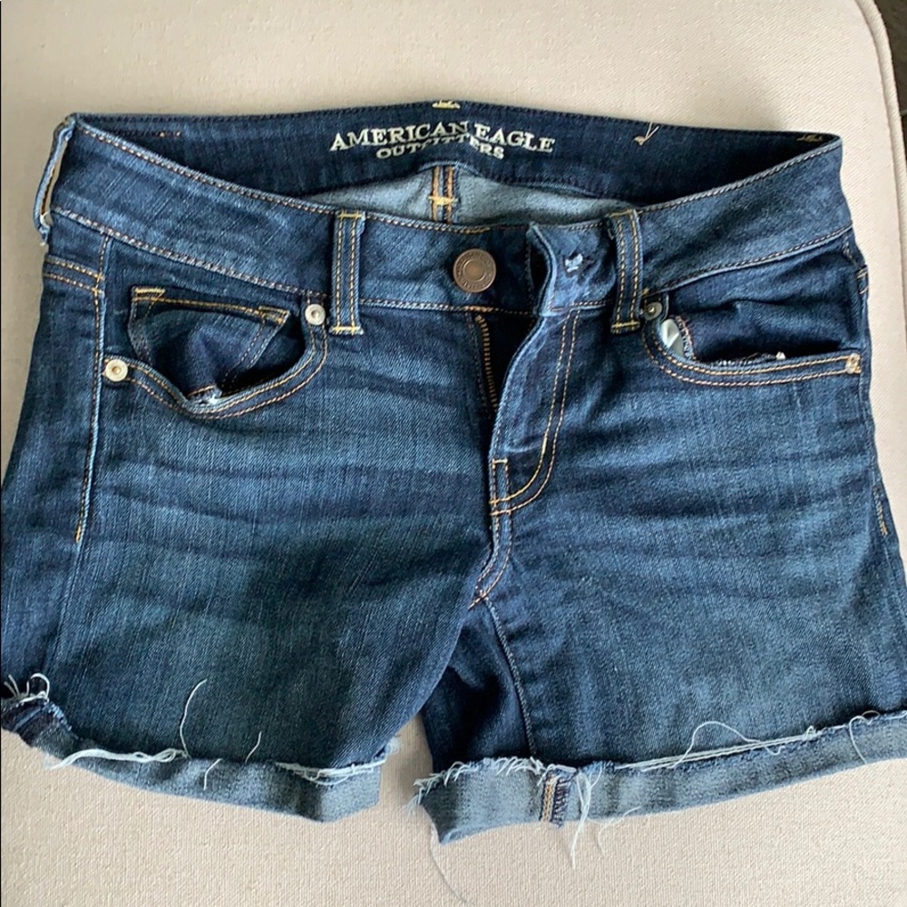 American eagle jean shorts size 4